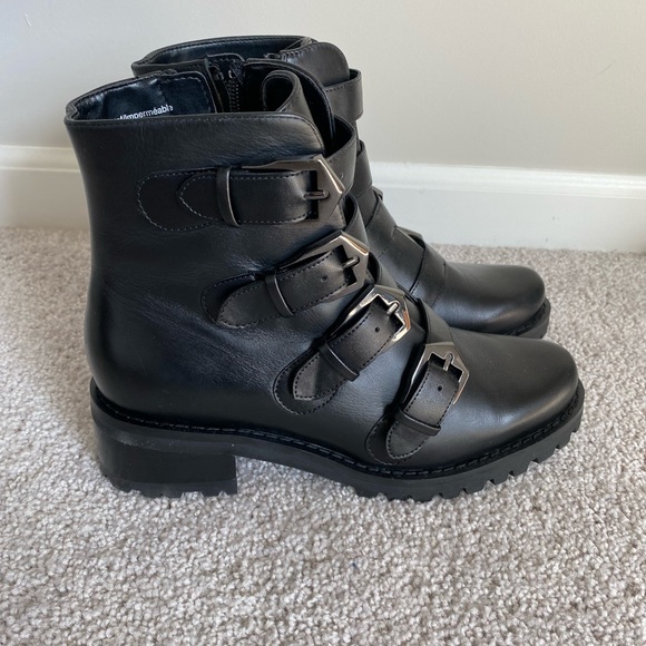 Blondo Lug Sole Combat Boots Size 6.5 Waterproof NWOT - Picture 2 of 4